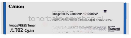 Canon T02 toner cyaan