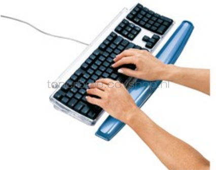 Fellowes polssteun toetsenbord blauw