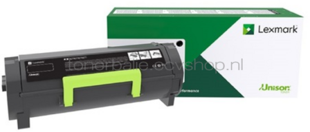 Lexmark 58D2X00 toner zwart