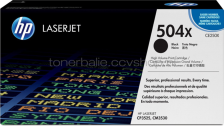 HP 504X toner zwart