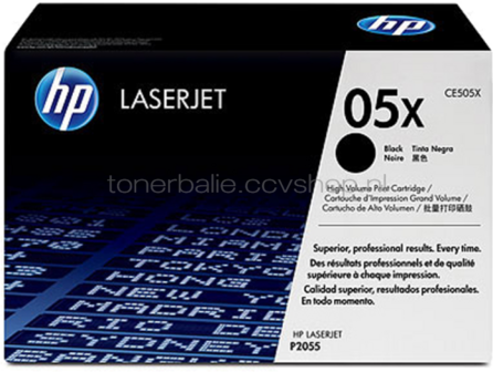 HP CE505XD zwart