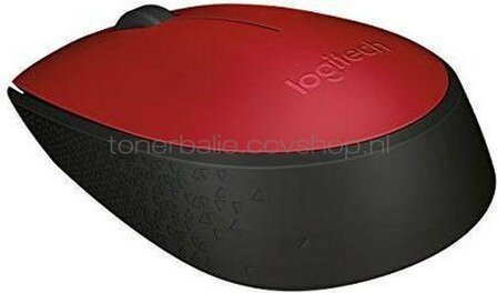 Logitech Muis M171 Wireless rood