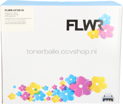 FLWR HP 81X zwart