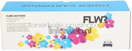 FLWR Canon 054H cyaan