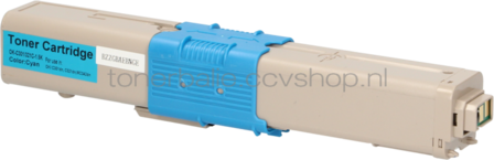 FLWR Oki C301 / C321 cyaan