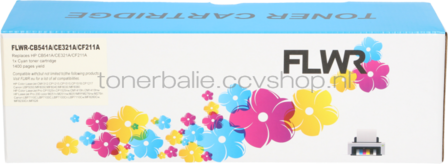FLWR HP 128 cyaan
