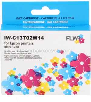 FLWR Epson 502XL zwart