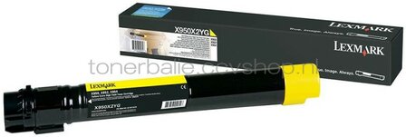 Lexmark X950X2YG geel