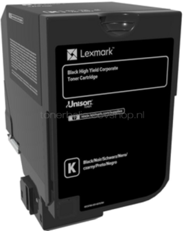 Lexmark 74C2HKE zwart