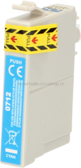 FLWR Epson T0712 cyaan