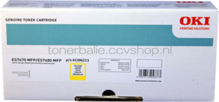 Oki 45396213 toner geel