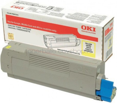 Oki C332 / MC363 geel