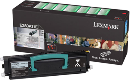 Lexmark E250 / E35x toner zwart