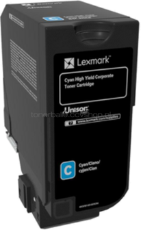 Lexmark 84C2HCE cyaan