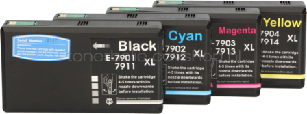 Huismerk Epson 79XL Multipack zwart en kleur