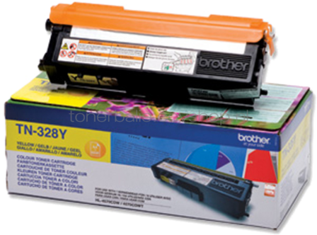 Brother TN-328Y geel