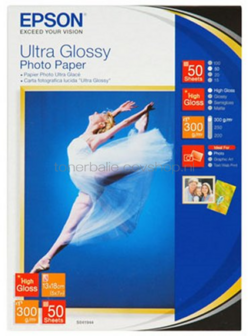 Epson S041944 fotopapier Hoogglans | 13x18 | 300 gr/m&sup2; 1 stuks