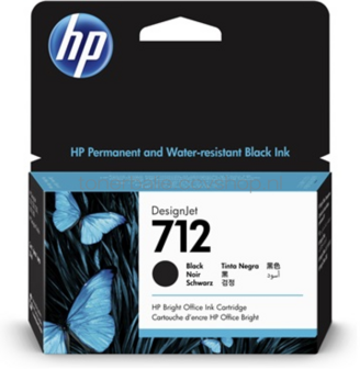 HP 712 zwart