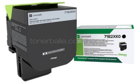 Lexmark 71B2XK0 zwart