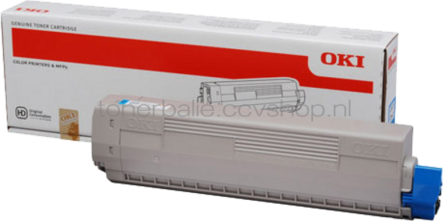 Oki C831 / C841 cyaan