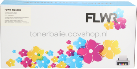 FLWR Brother TN-426 cyaan