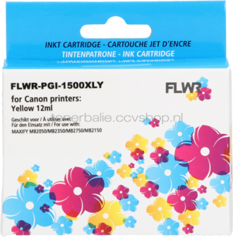 FLWR Canon PGI-1500XL geel