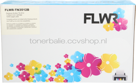 FLWR Brother TN-3512 zwart