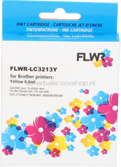 FLWR Brother LC-3213 geel