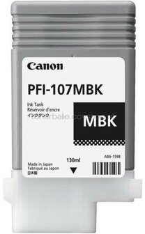 Canon PFI-107 mat zwart