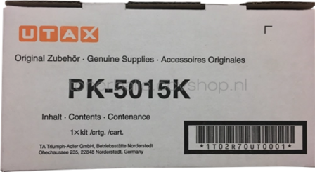 Utax 1T02R70UT0 - PK-5015K zwart