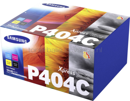 Samsung CLT-P404C Multipack zwart en kleur