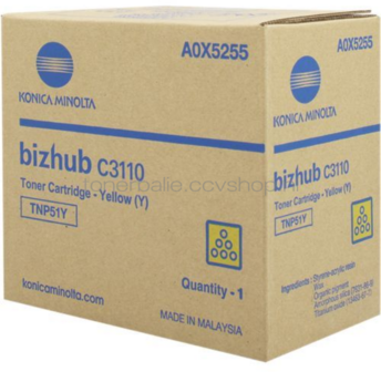 Konica Minolta A0X5255 geel