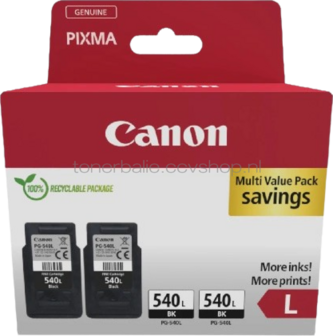 Canon PG-540L Twinpack zwart