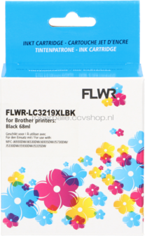 FLWR Brother LC-3219XLBK zwart