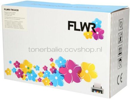 FLWR Brother TN-3430 zwart