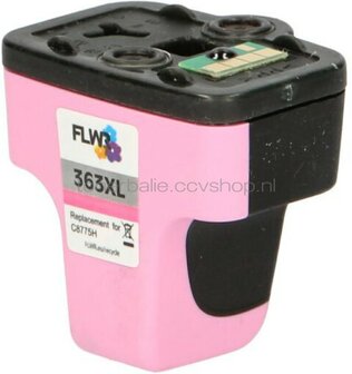 FLWR HP 363 6-pack Multipack zwart en kleur
