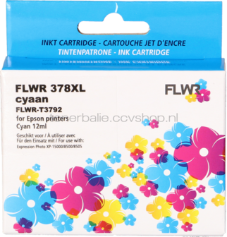 FLWR Epson 378XL cyaan