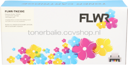 FLWR Brother TN-230C cyaan