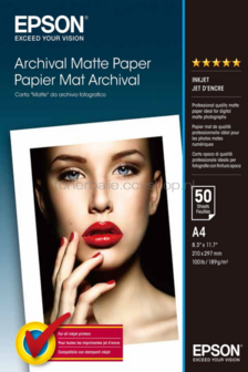 Epson S041342 archiefpapier Mat | A4 | 192 gr/m&sup2; 1 stuks