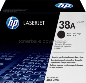HP 38A zwart