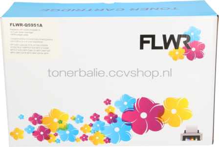 FLWR HP 643A cyaan