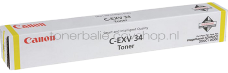 Canon C-EXV 34 Toner geel