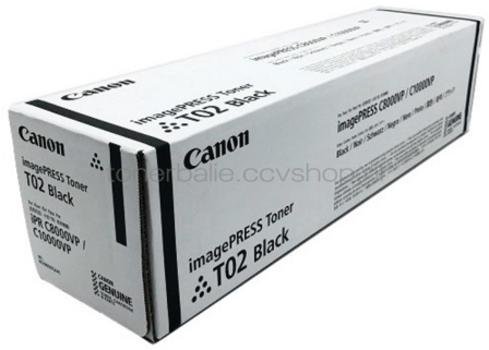 Canon T02 toner zwart