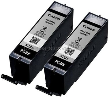 Canon PGI-570XL twinpack zwart