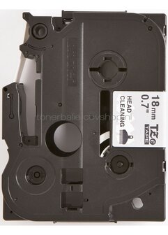 Brother TZE-CL4 Reinigingstape  op  breedte 18 mm