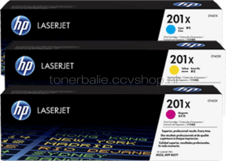 HP 201X Multipack kleur