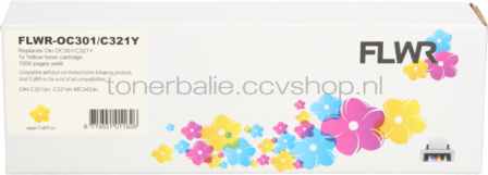 FLWR Oki C301 / C321 geel