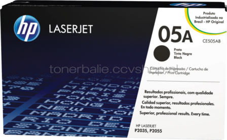 HP 05A 2-pack zwart