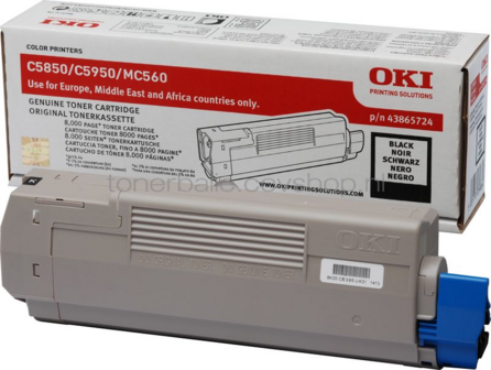 Oki C5850 / C5950 Toner zwart