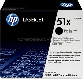 HP 51X zwart